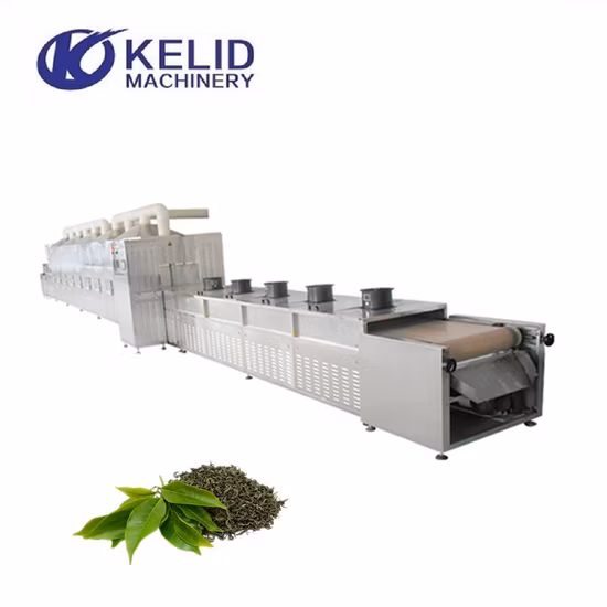 Microwave Tea Crushed Moringa Leaves Spices Pepper Chilli Turmeric Powder Sterilizing Machine